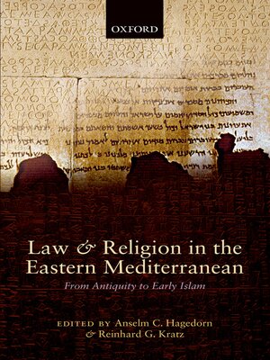 cover image of Law and Religion in the Eastern Mediterranean